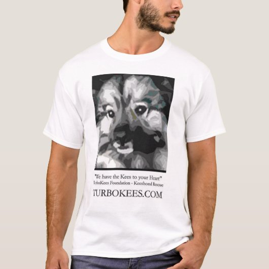 Turbokees.com Regelmatige Logo T-shirt (Voorkant)