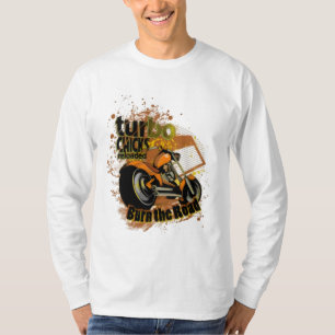 Turbokuikens verbranden de weg t-shirt