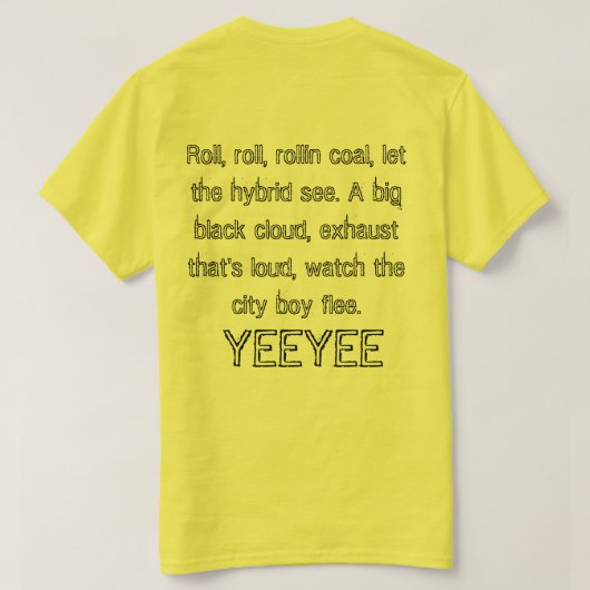 Turbospinnen T-shirt (Design achterkant)