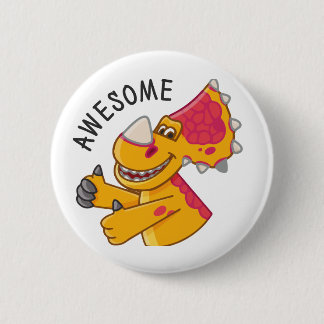 Turbozaurie Ronde Button 5,7 Cm