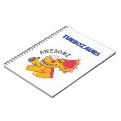 Turbozaurs notitieboek (Linkerzijde)