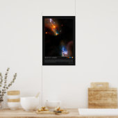 Turbulent Stellar Nursery Poster (Keuken)