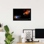 Turbulent Stellar Nursery Poster (Thuiskantoor)