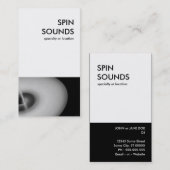 turbulent visitekaartje (Voorkant / Achterkant)