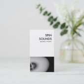 turbulent visitekaartje (Staand voorkant)