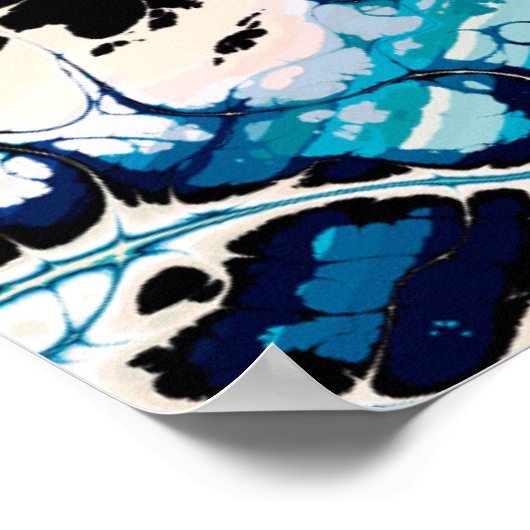 Turbulent Zee Poster (Hoek)