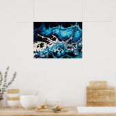 Turbulent Zee Poster (Keuken)