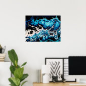 Turbulent Zee Poster (Thuiskantoor)