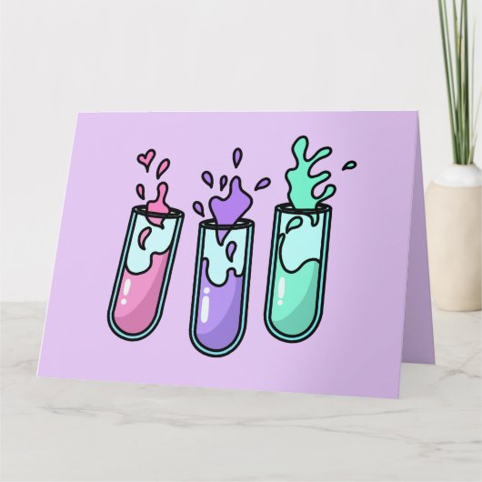 Turbulente reageerbuizen kaart (Voorkant)