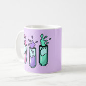 Turbulente Reageerbuizen Koffiemok (Voorkant links)