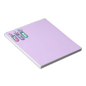 Turbulente reageerbuizen notitieblok (Schuin)