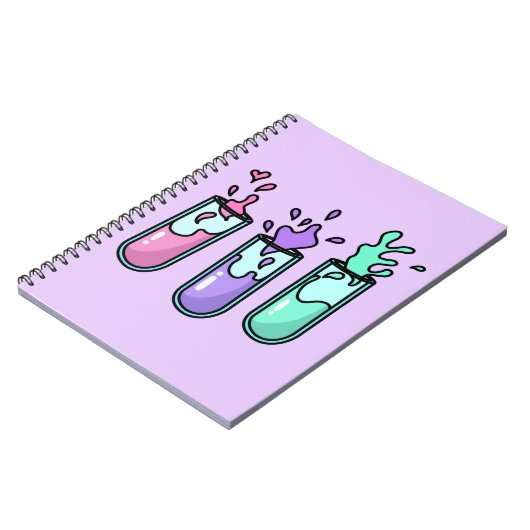 Turbulente Reageerbuizen Notitieboek (Linkerzijde)