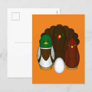 Turducken Briefkaart