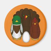 Turducken Magneet (Voorkant)
