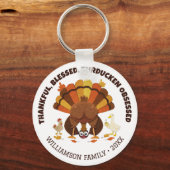 TURDUCKEN OBSESSED Funny Thanksgiving Sleutelhanger (Voorkant)
