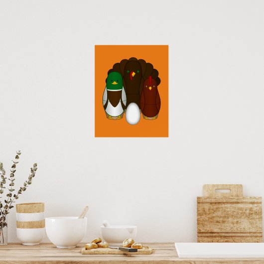 Turducken Poster (Keuken)