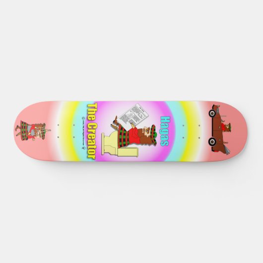 Turdy Boy - Hagas de Schepper (V2) - Skateboard (Horizontaal)