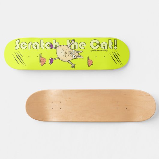Turdy Boy - Scratch the Cat (V2) - Skateboard (Horizontaal)