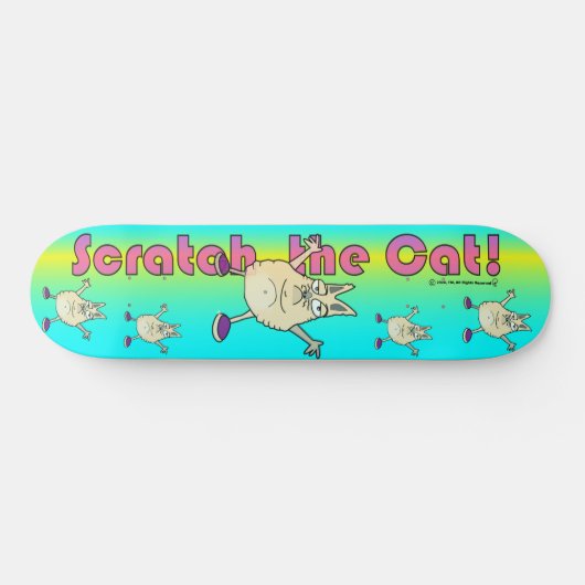 Turdy Boy - Scratch the Cat (V3) - Skateboard (Horizontaal)