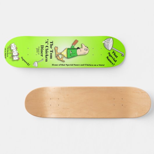 Turdy Boy-The Tom"A"Kip Diner(v2) - Skateboard (Horizontaal)