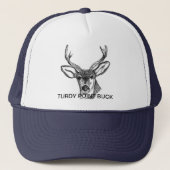 TURDY POINT BUCK TRUCKER PET (Voorkant)