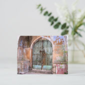 Türe in Delhi Altstadt - Indien Briefkaart (Staand voorkant)