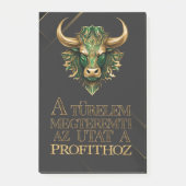 Türelem | Motiváció | stierenmarkt Post-it® Notes (Voorkant)