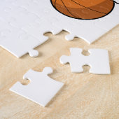 Turf als Basketball-speler met Basketball.PNG Legpuzzel (Zijkant)
