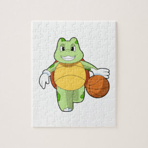 Turf als Basketball-speler met Basketball.PNG Legpuzzel
