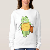 Turf als Basketball-speler met Basketball.PNG Trui (Voorkant)