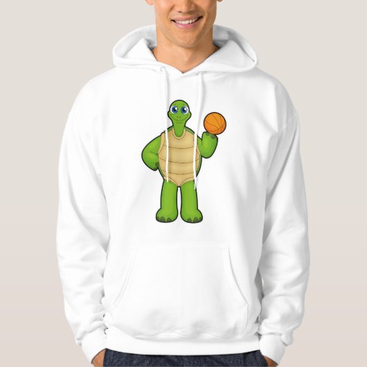 Turf als Basketballspeler met Basketball Hoodie (Voorkant)
