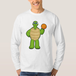 Turf als Basketballspeler met Basketball T-shirt