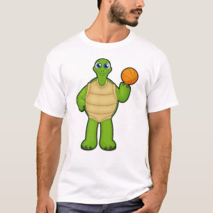 Turf als Basketballspeler met Basketball T-shirt