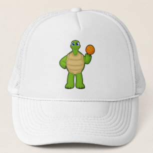 Turf als Basketballspeler met Basketball Trucker Pet