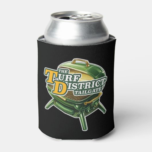 Turf District achterklep Coozie (Blikje Voorkant)