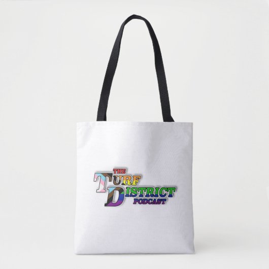 Turf District Pride Logo Tas (Voorkant)