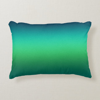 Turf Groen Verlopend Abstracte Achtergrond Modern Accent Kussen
