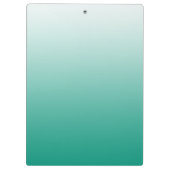 Turf Groen Vervaaagd Gepersonaliseerd Klembord (Achterkant)