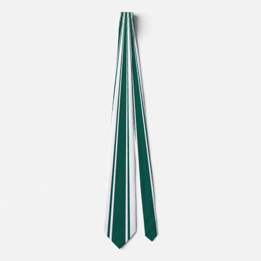 Turf groene funky streeppatroon stropdas (Voorkant)