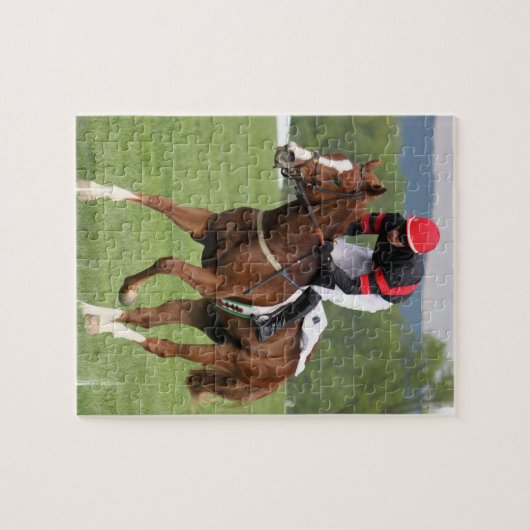 Turf Horse Race Puzzle Legpuzzel (Horizontaal)