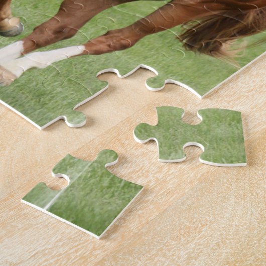 Turf Horse Race Puzzle Legpuzzel (Zijkant)