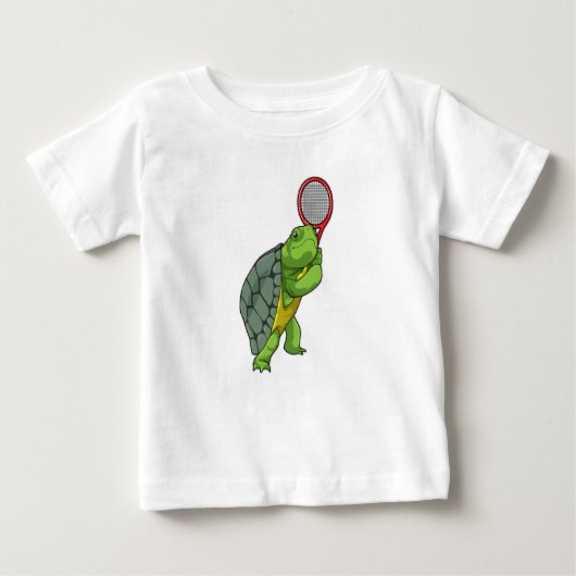 Turf in Tennis met Tennis racket (Voorkant)