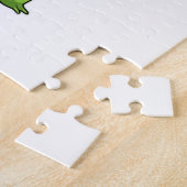 Turf in Tennis met Tennis racket Legpuzzel (Zijkant)