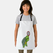 Turf in Tennis met Tennis racket Schort (Insitu)