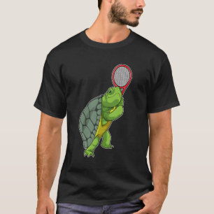 Turf in Tennis met Tennis racket T-shirt