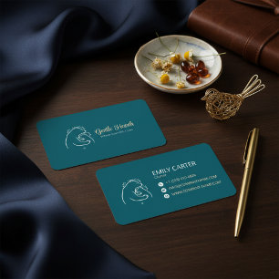 Turf Minimal Beer Logo Zakelijk Visitekaartje Ontw