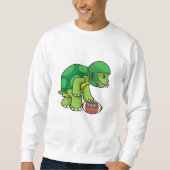 Turf op sport met Football en helm Trui (Voorkant)