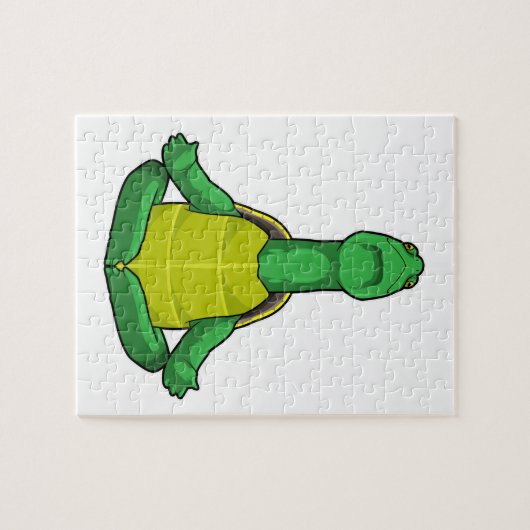 Turf op Yoga Meditation Legpuzzel (Horizontaal)