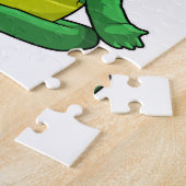 Turf op Yoga Meditation Legpuzzel (Zijkant)