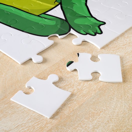 Turf op Yoga Meditation Legpuzzel (Zijkant)